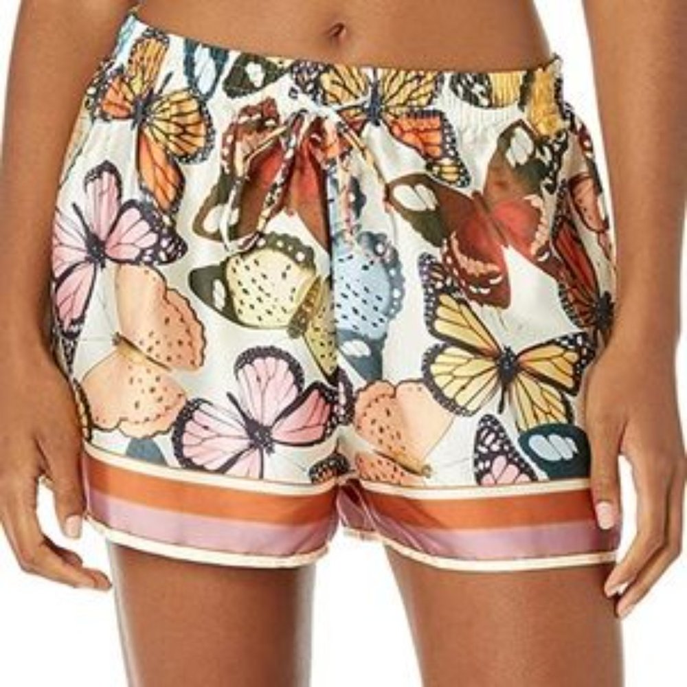 SHOW ME YOUR MUMU BUTTERFLY SHORTS